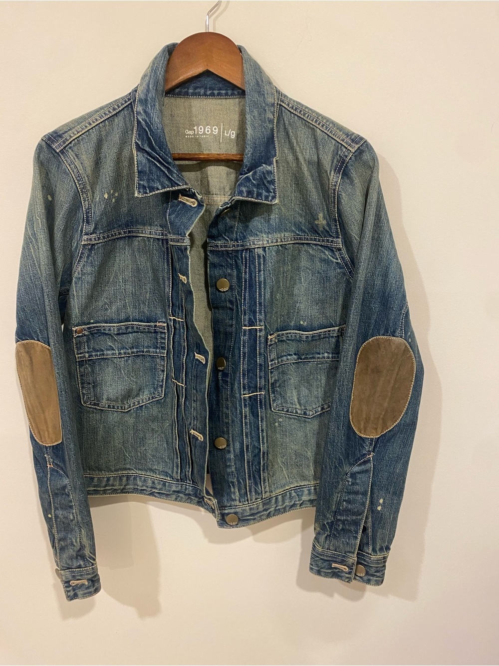 GAP Vintage 1969 Blue Denim Jacket - Picture 2 of 6